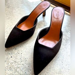 Le monde béryl satin kitten mules -39